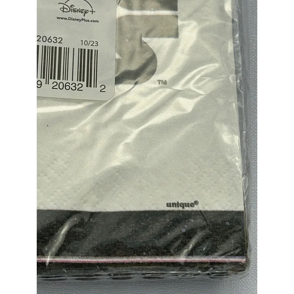Star Wars Party Napkins Darth Vader Black White 16 Ct Lot of 4 Packs Sealed